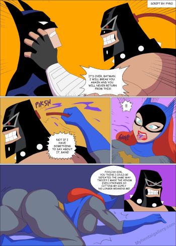 Muscular Batgirl